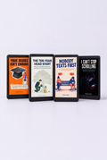 Your Twenties Pack: Your Degree Isn't Enough, The Ten-Year Head Start, Nobody Texts First and I Can't Stop Scrolling on four e-readers